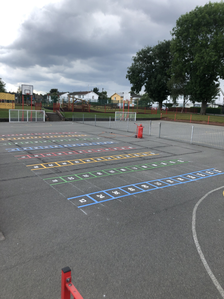 Playground Markings Gallery Image 2 | Conway Markings