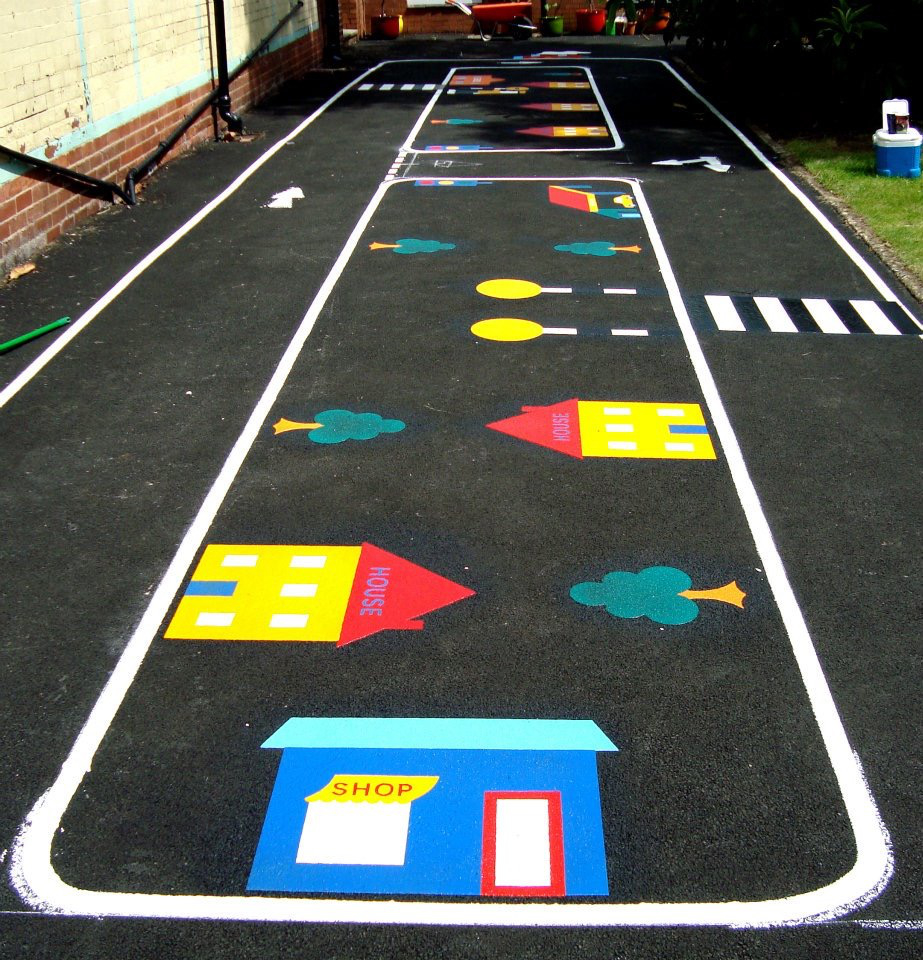 Playground Markings Gallery Image 3 | Conway Markings