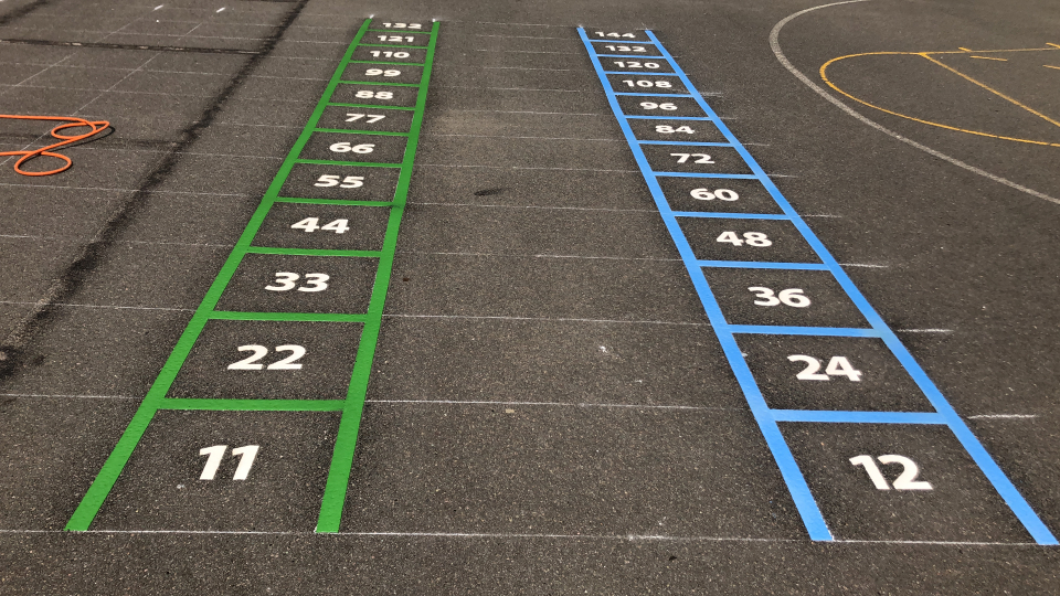 Playground Markings Gallery Image 1 | Conway Contractors