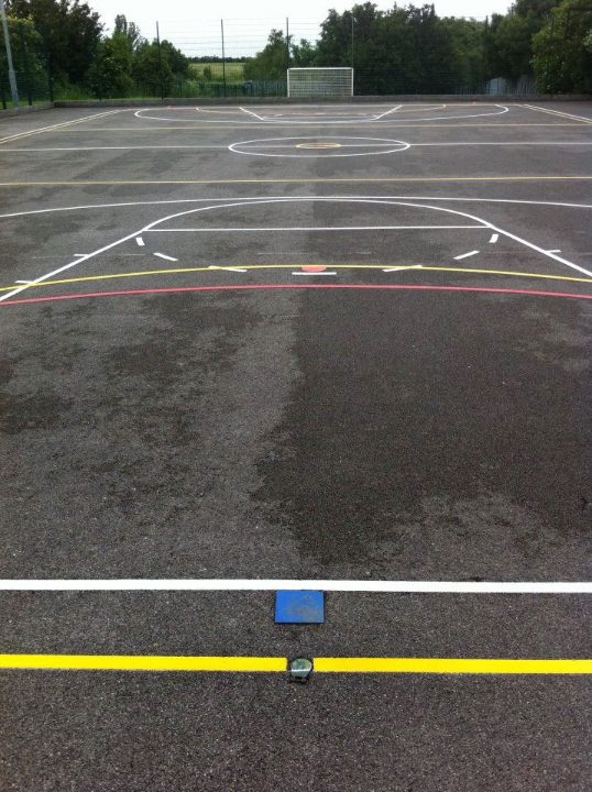 Sports Court Markings Gallery Image  1 | Conway Contractors