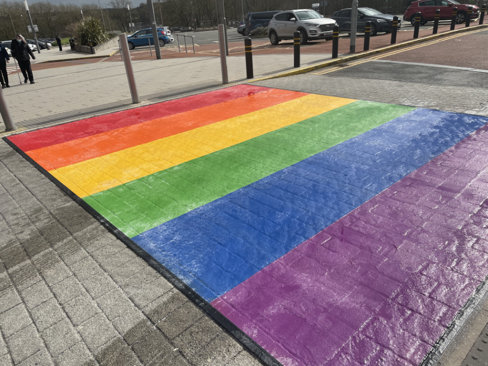 Pride Crossing Kingsmill Hospital near Mansfield 7