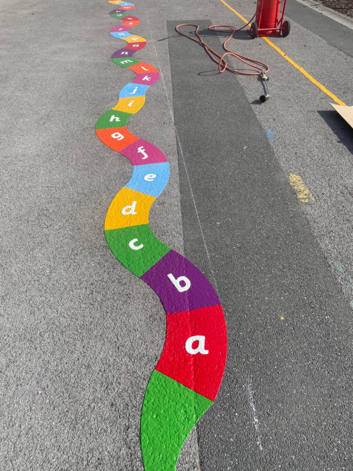 Playground Markings | Conway Contractors Derby | East Midlands